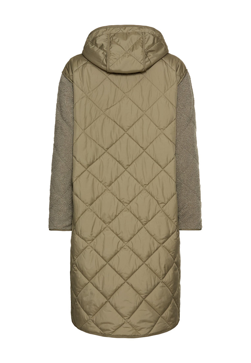 Steppmantel - Kapuze
