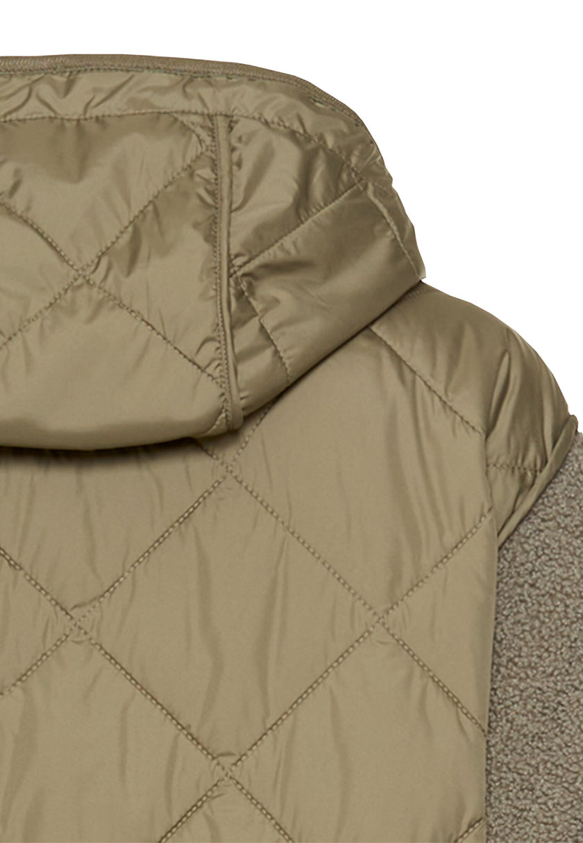 Steppmantel - Kapuze