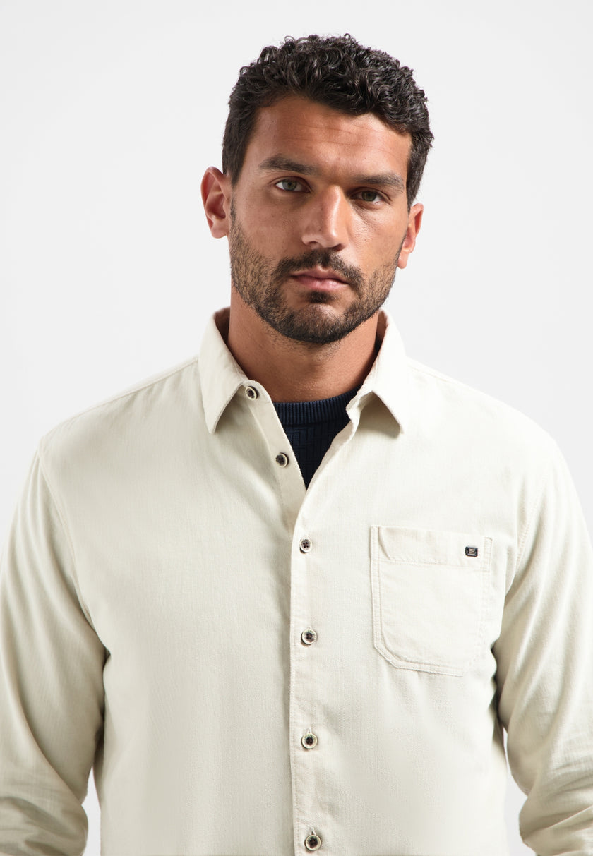 Cordhemd -  Herringbone