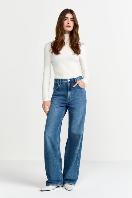 Feinstrickpullover - Rollkragen