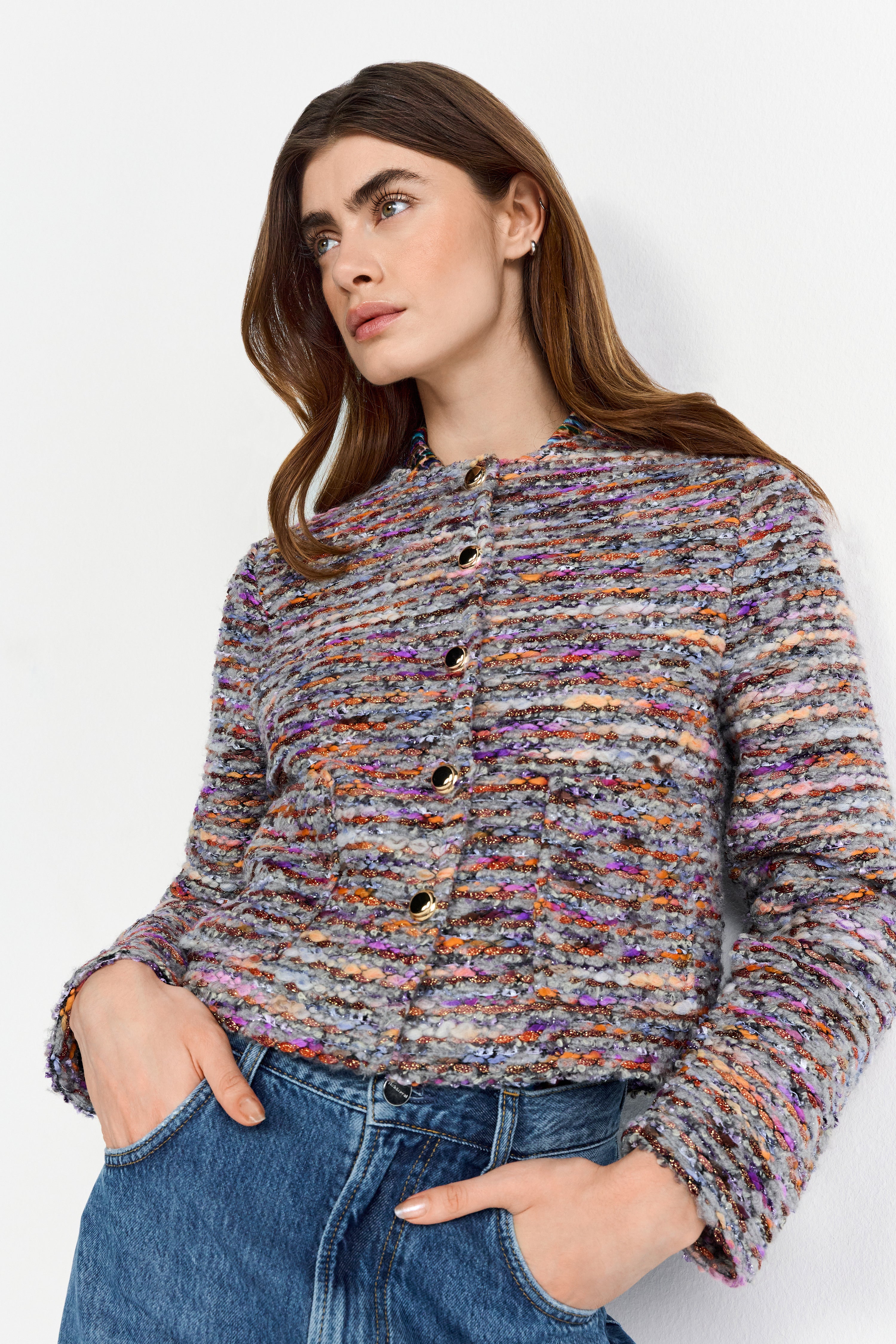 Strickjacke - Boucle'