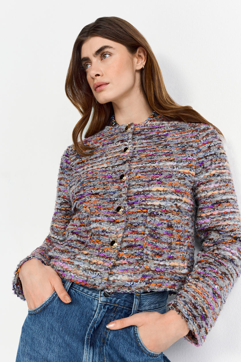 Strickjacke - Boucle'