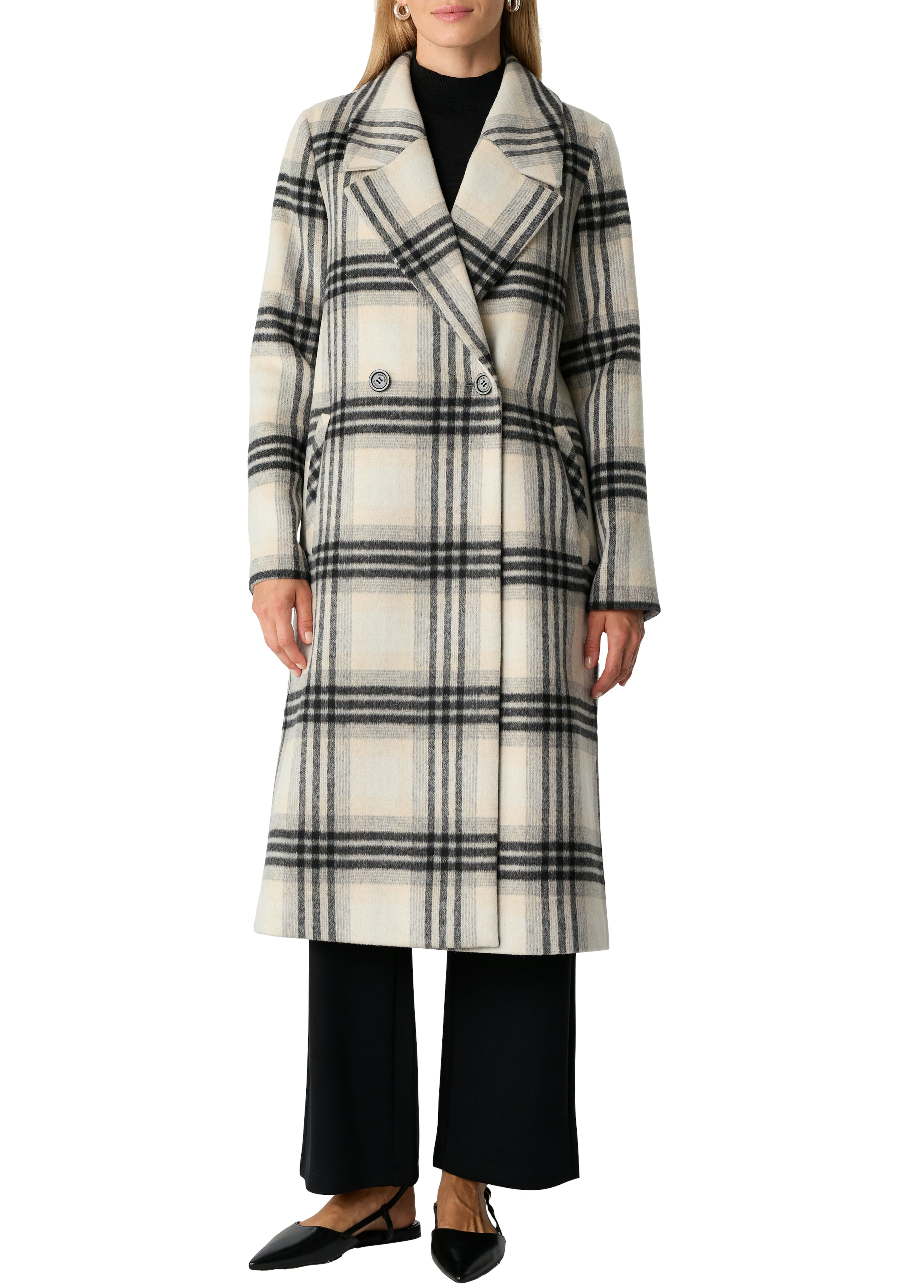 Blazermantel - Wollmix