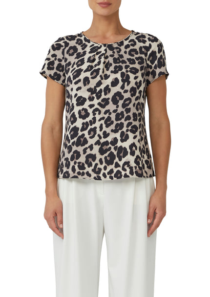 Bluse - Animalprint