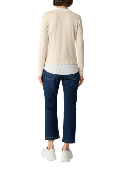 Strickpullover - 2in1