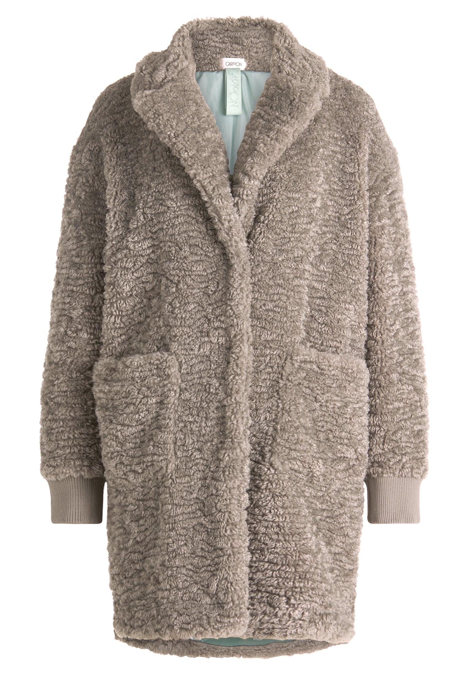 Wollmantel - Fake Fur