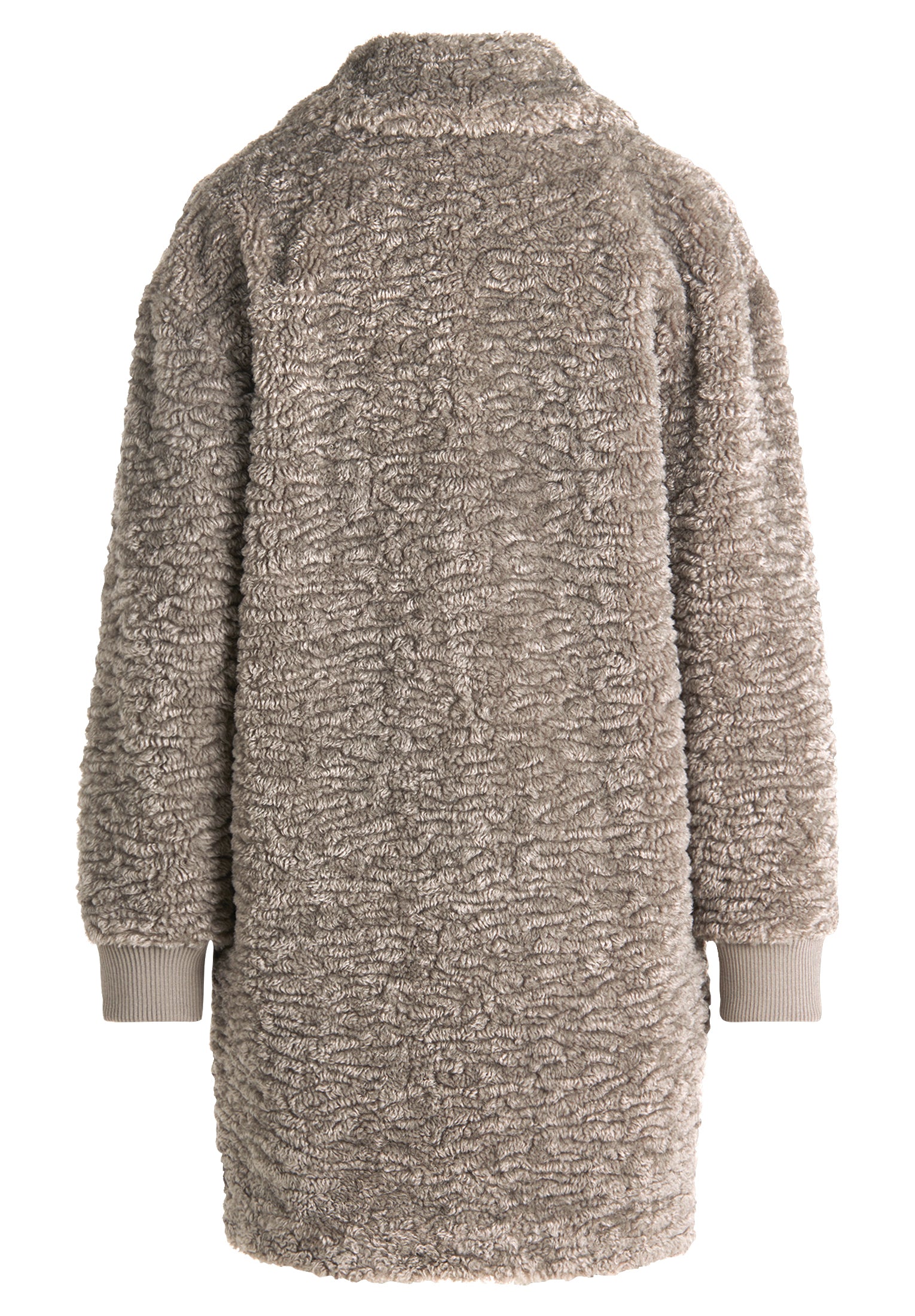 Wollmantel - Fake Fur