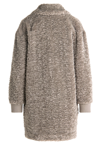 Wollmantel - Fake Fur