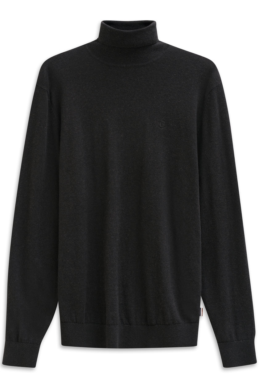 Rollkragenpullover - Baumwollmix