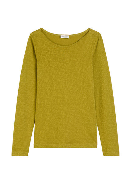 Longsleeve - Boatneck-Ausschnitt