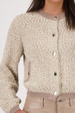 Strickjacke - Tweed