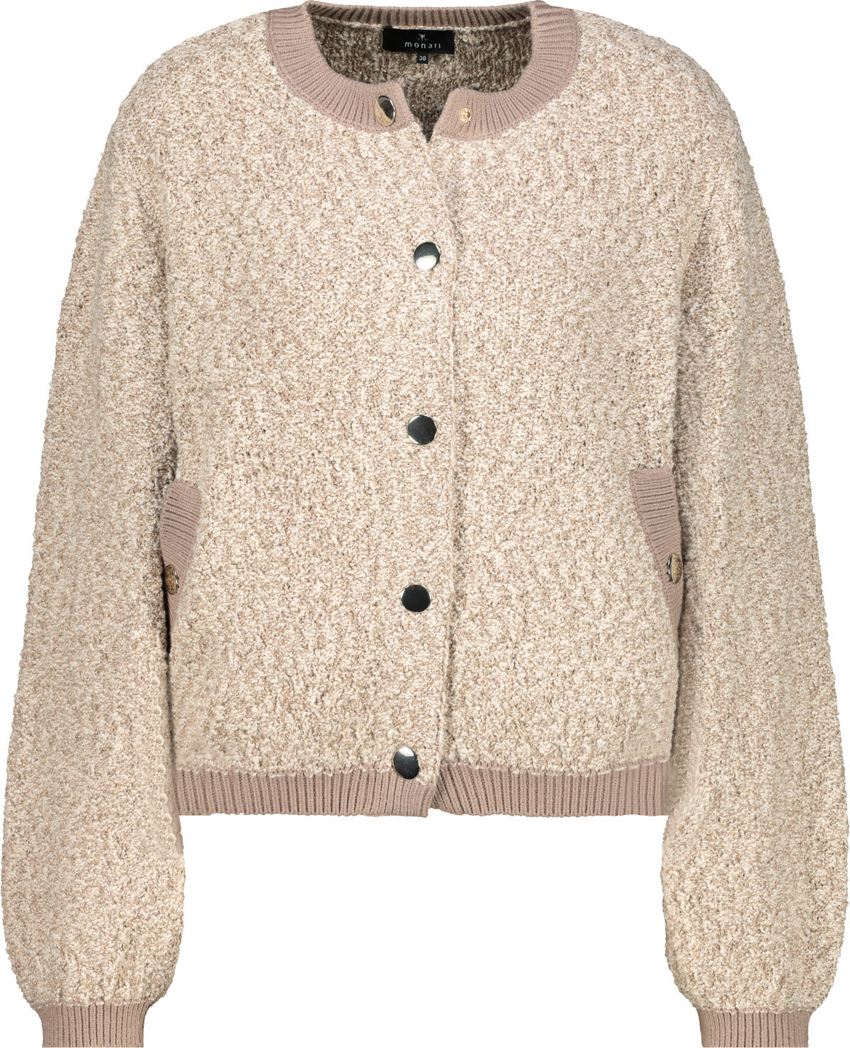 Strickjacke - Tweed