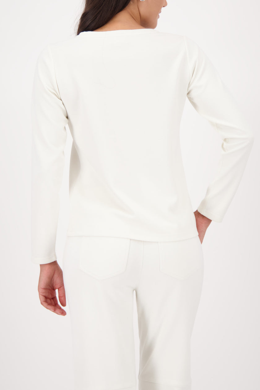 Langarmshirt - Strassbesatz