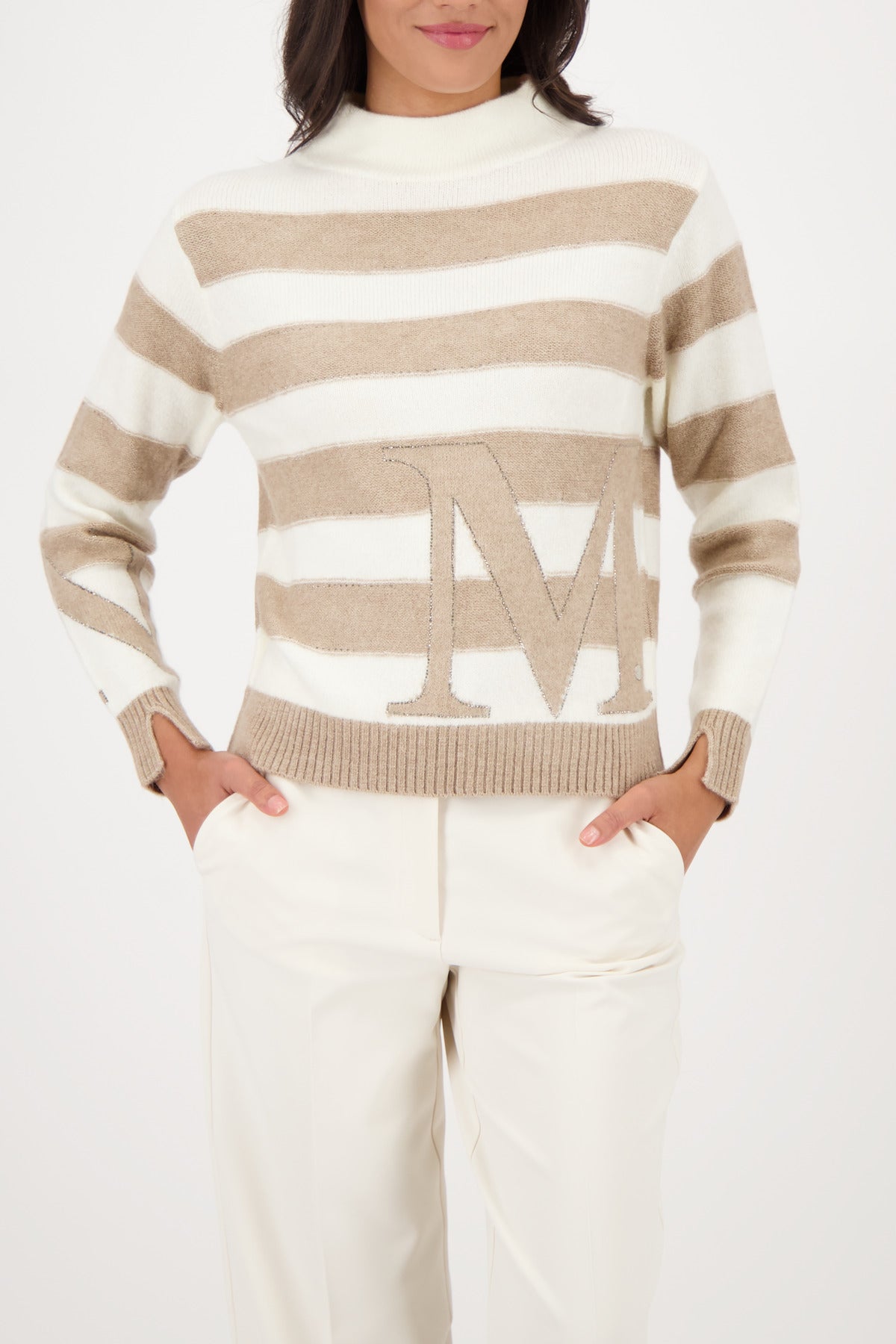 Pullover - Strassbesatz