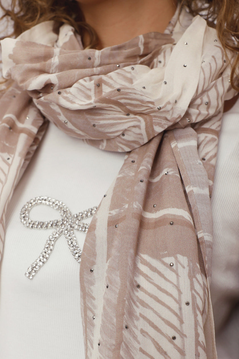 Schal - Strassbesatz