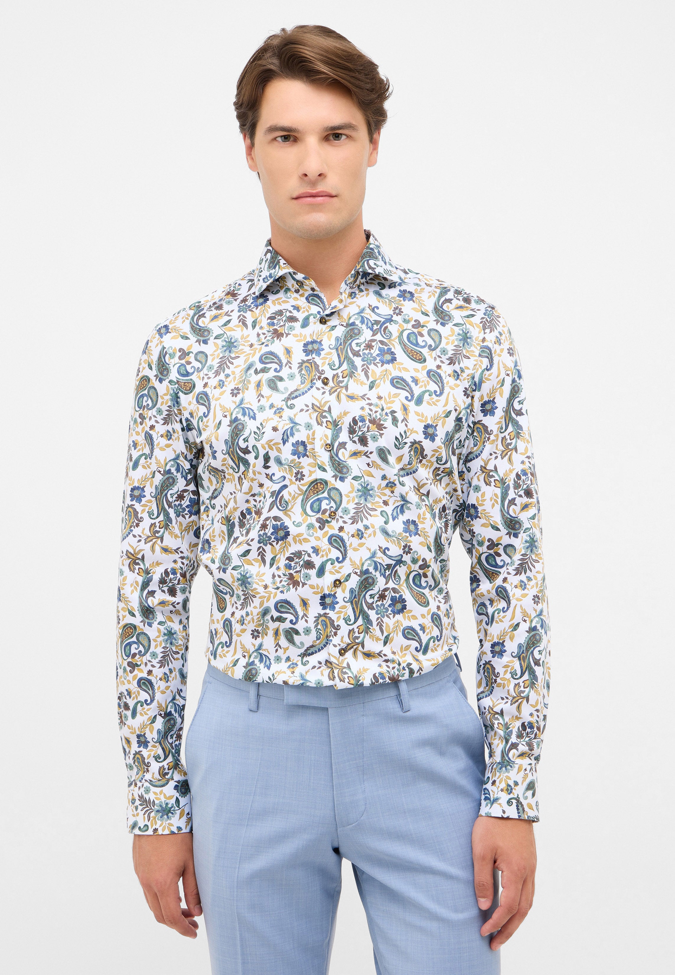 Langarmhemd - Slim Fit