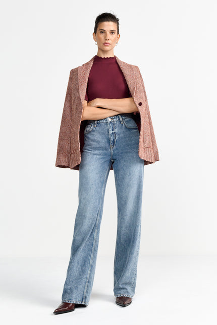 T-Shirt - Muschelsaum