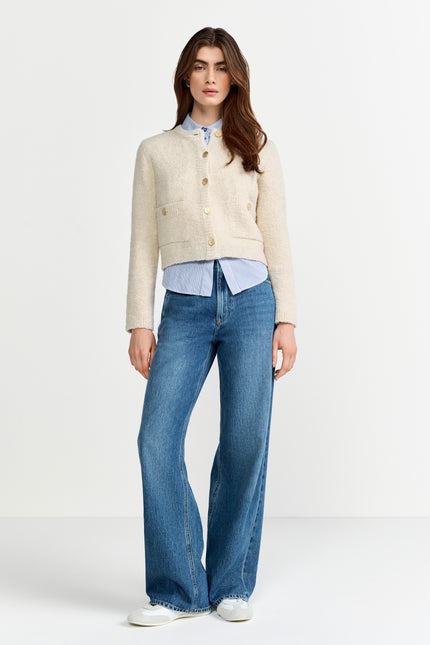 Cardigan -  Bouclé
