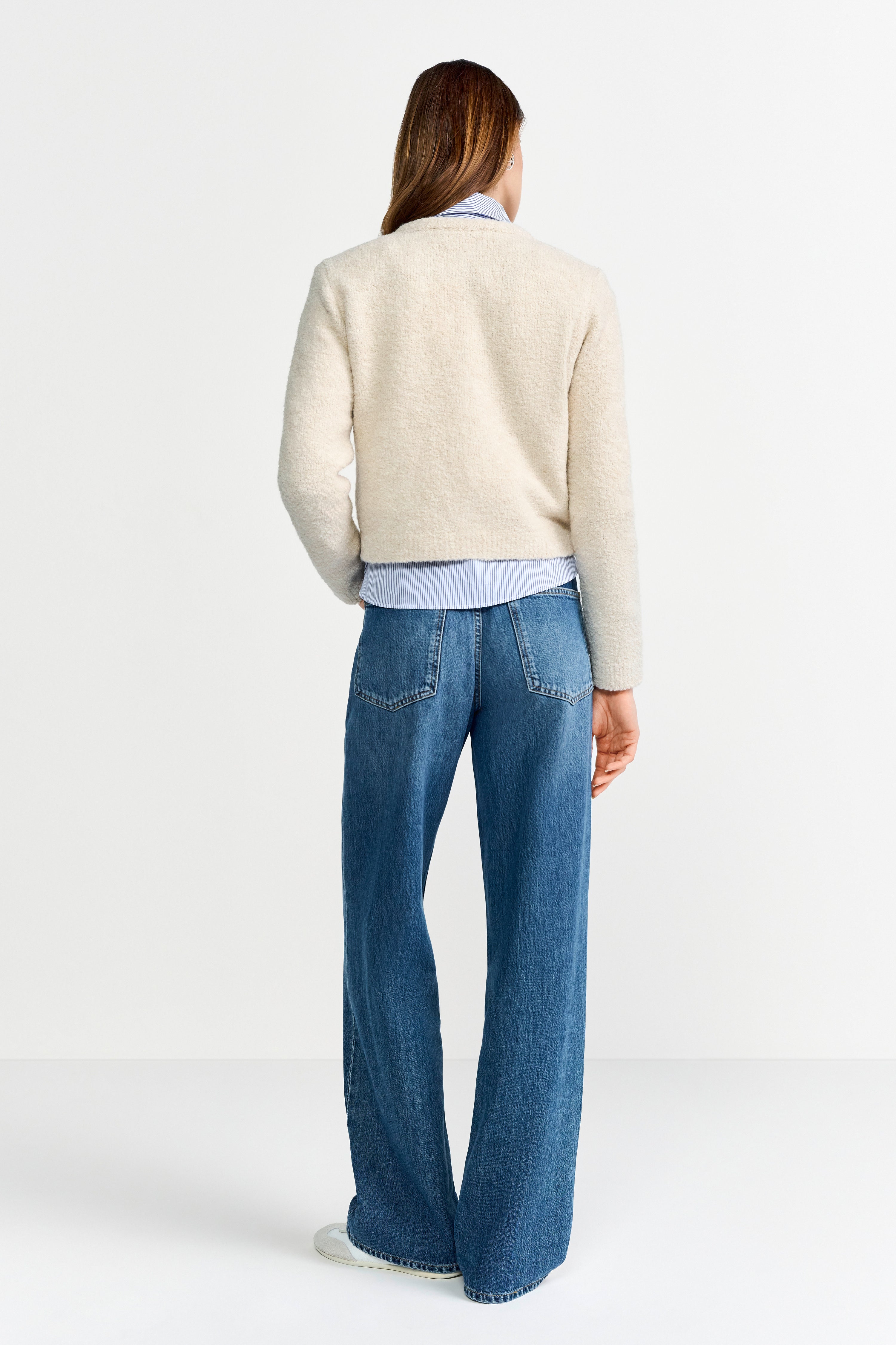 Cardigan -  Bouclé