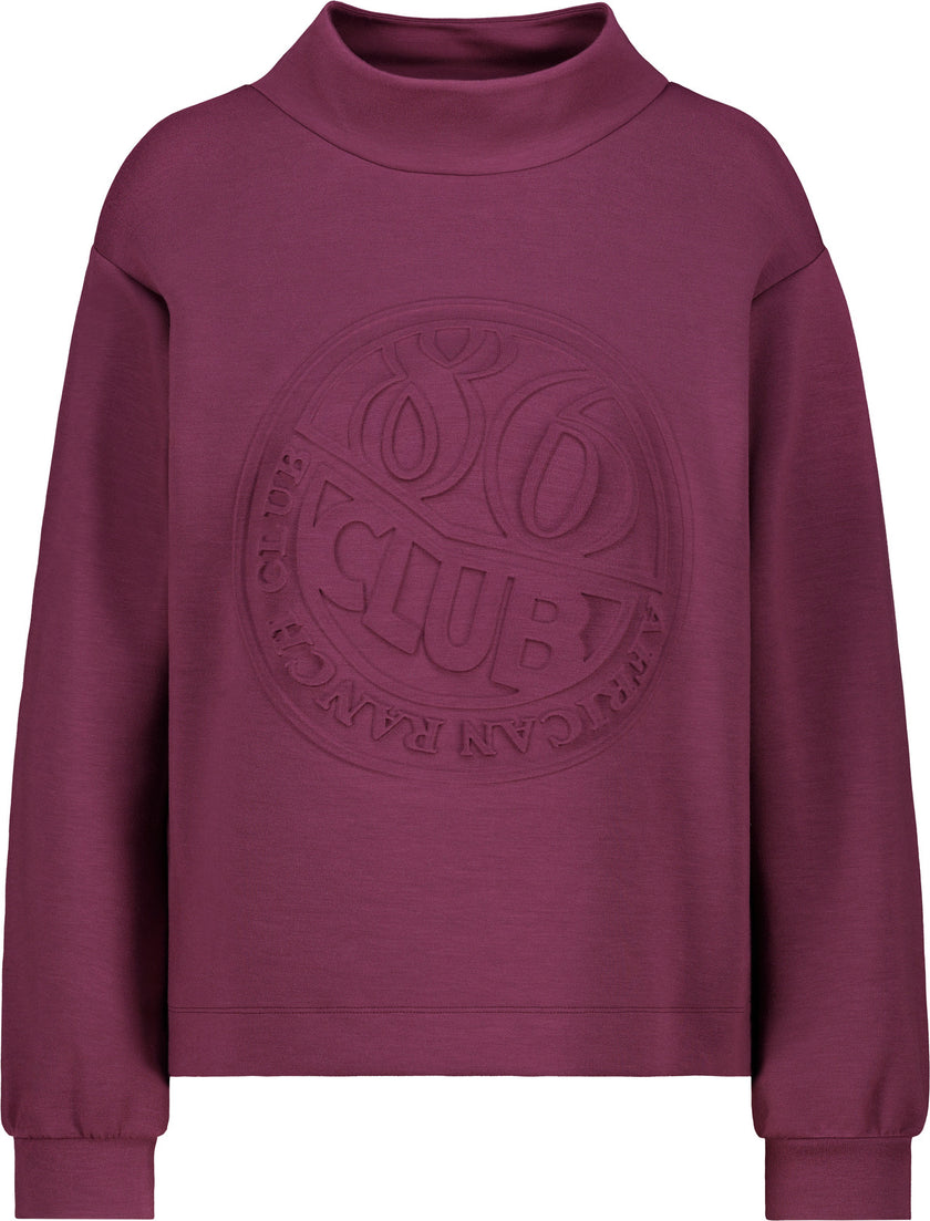 Sweatshirt - Turtleneck-Kragen