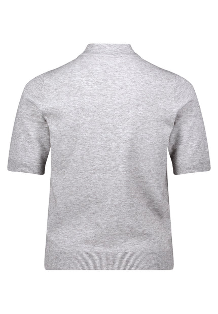 Feinstrickpullover - Stehkragen