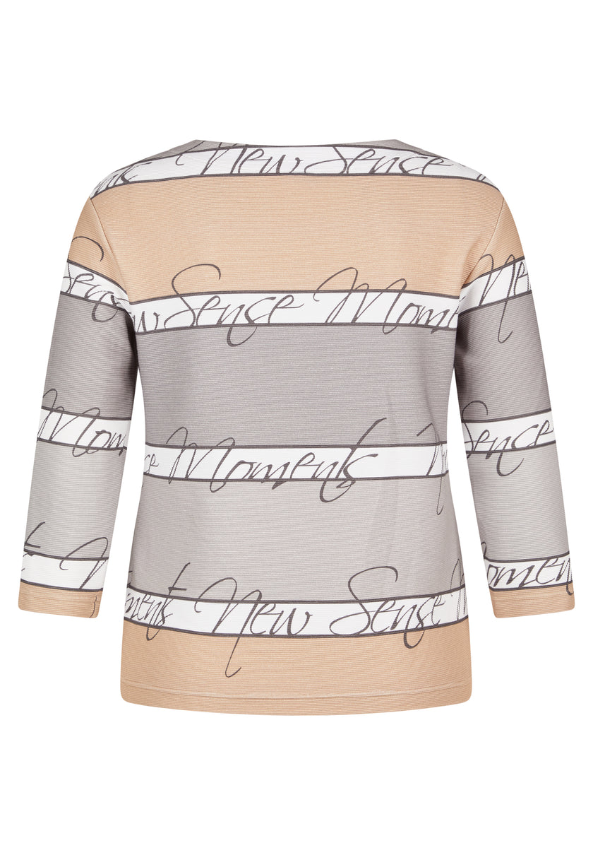 Langarmshirt - Blockstreifen