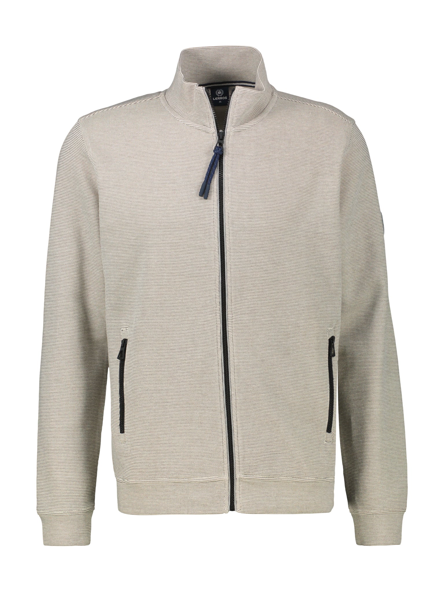 Sweatjacke - Stehkragen