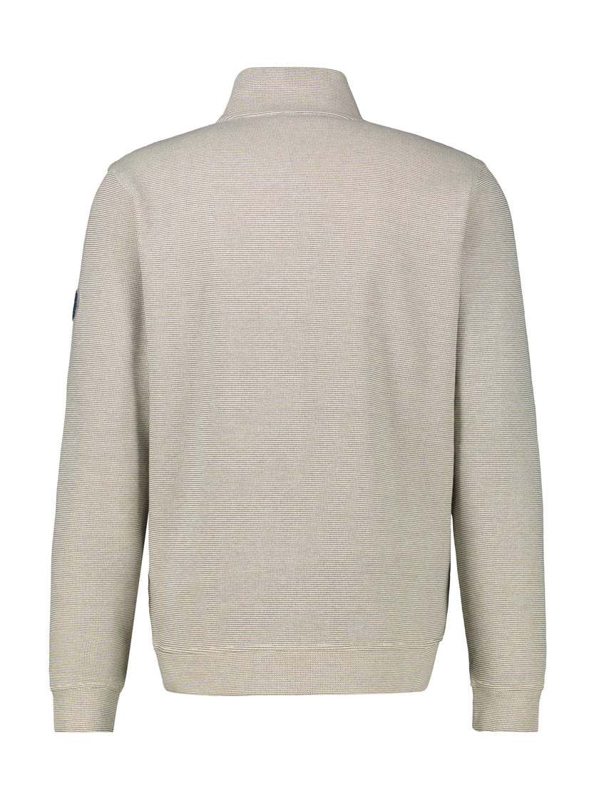 Sweatjacke - Stehkragen