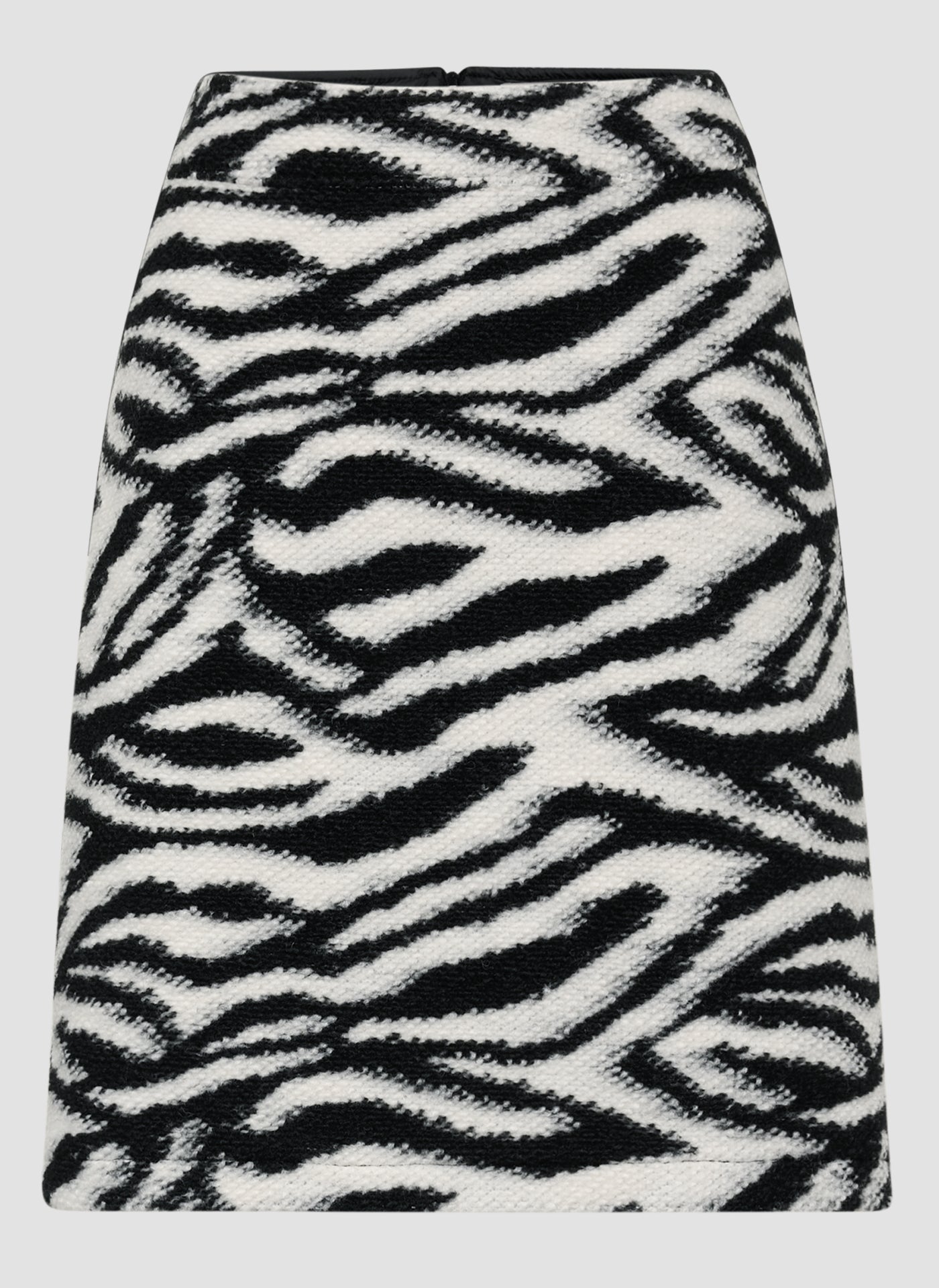 Minirock - Zebra Noir