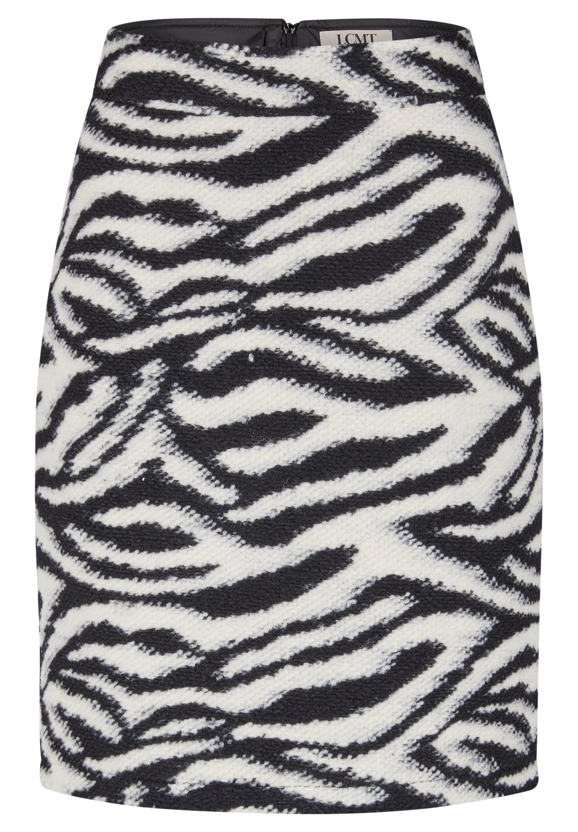 Minirock - Zebra Noir