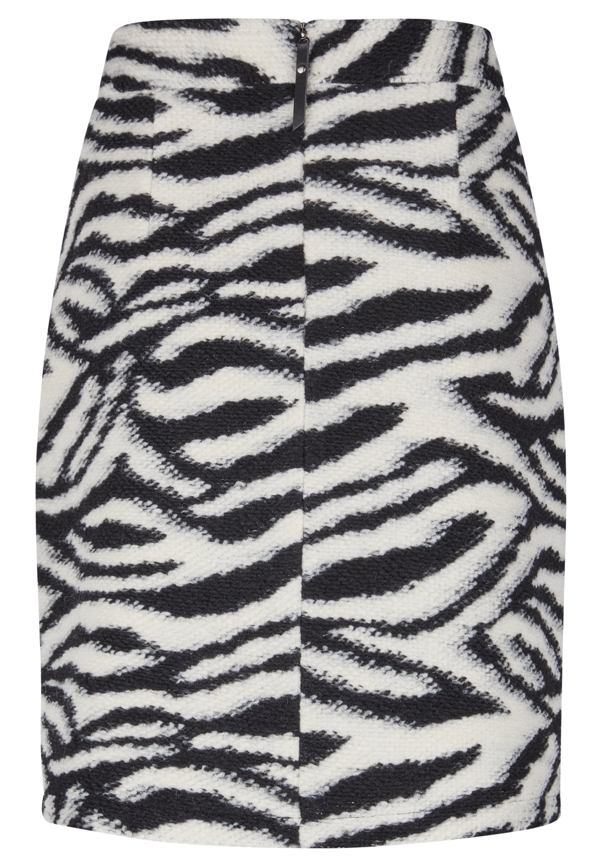 Minirock - Zebra Noir