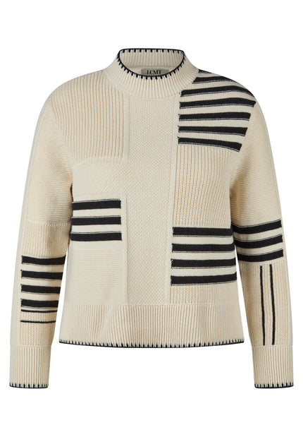 Pullover - Zebra Noir