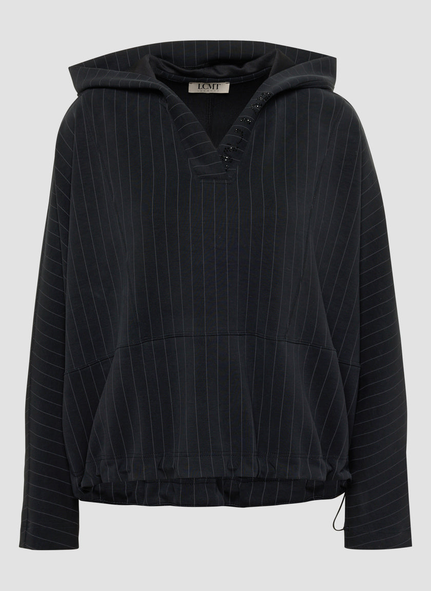 Langarmshirt - Zebra Noir