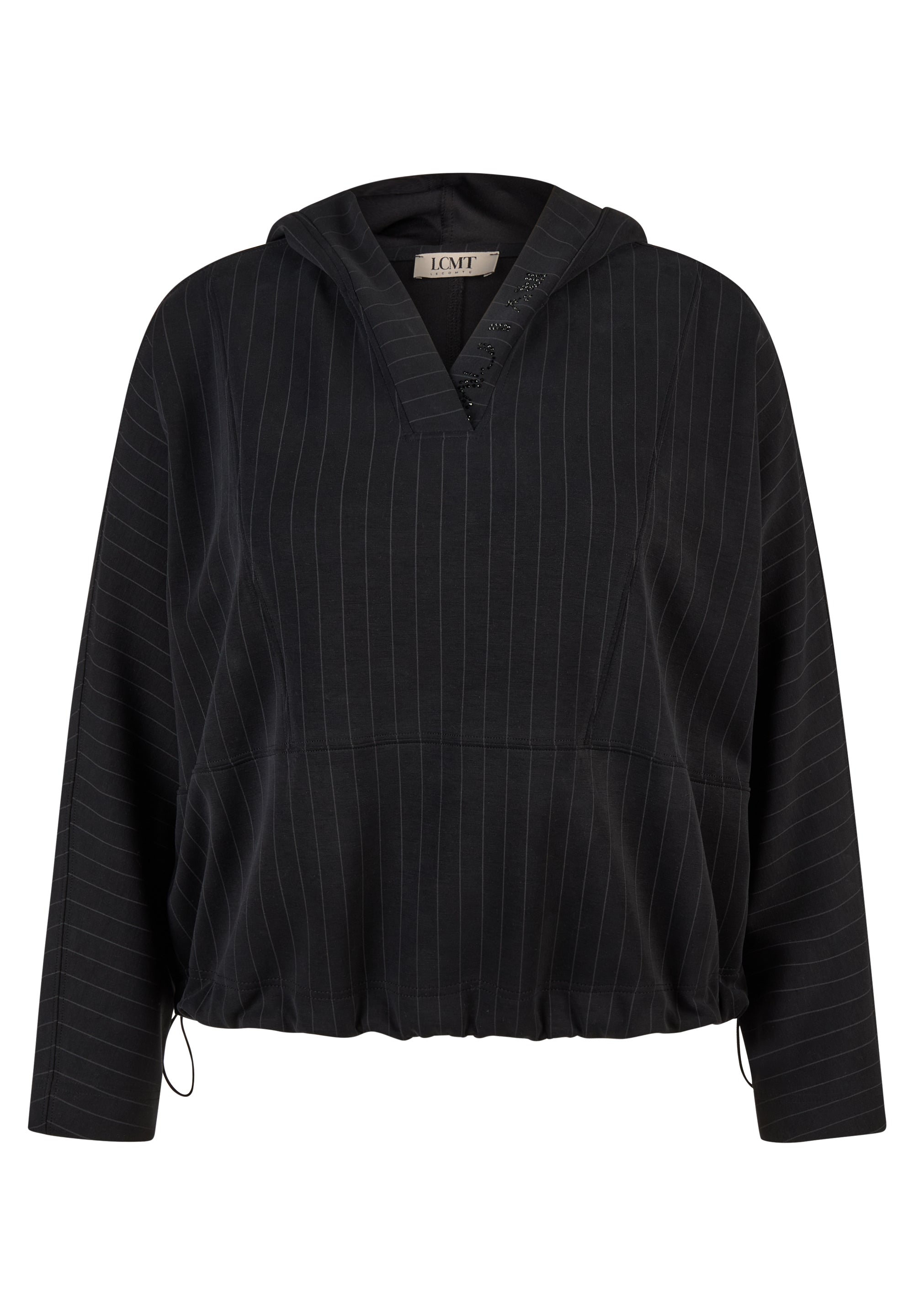 Langarmshirt - Zebra Noir