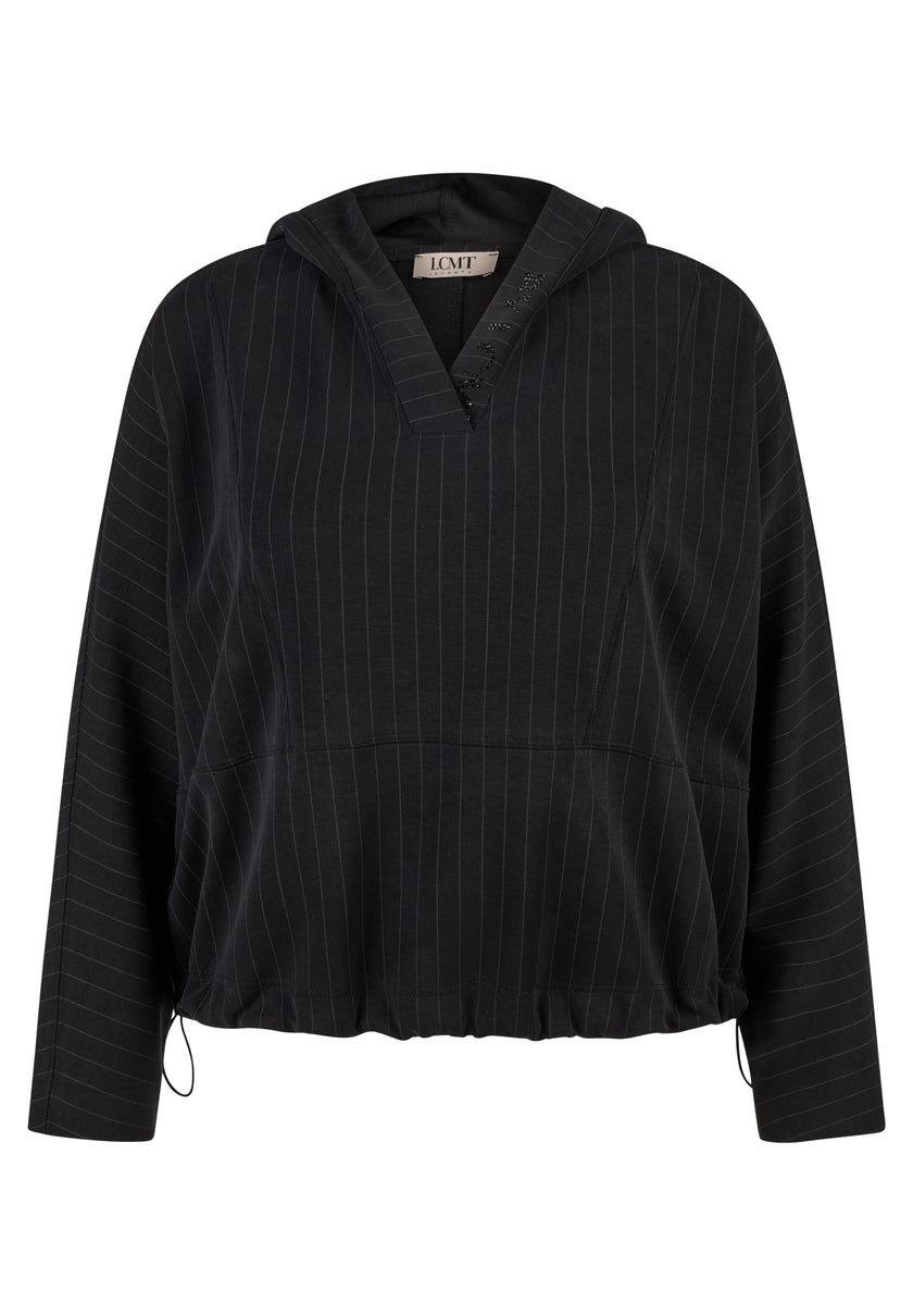 Langarmshirt - Zebra Noir