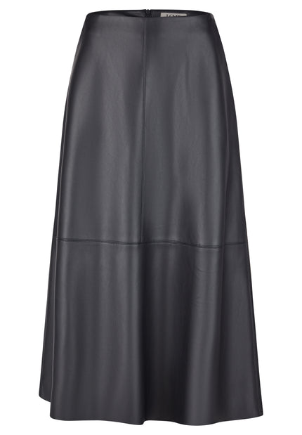 Midirock - Lederimitat - Zebra Noir