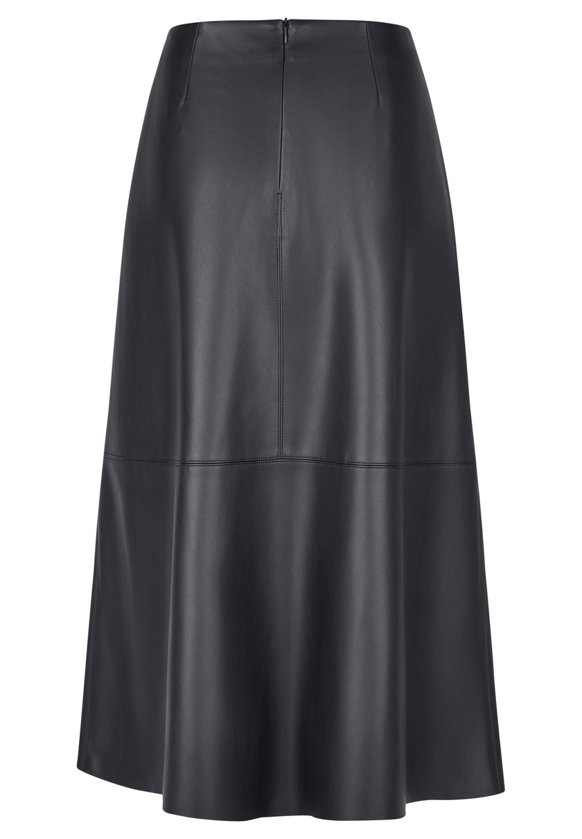 Midirock - Lederimitat - Zebra Noir