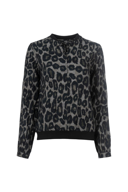 Bluse - Animalprint