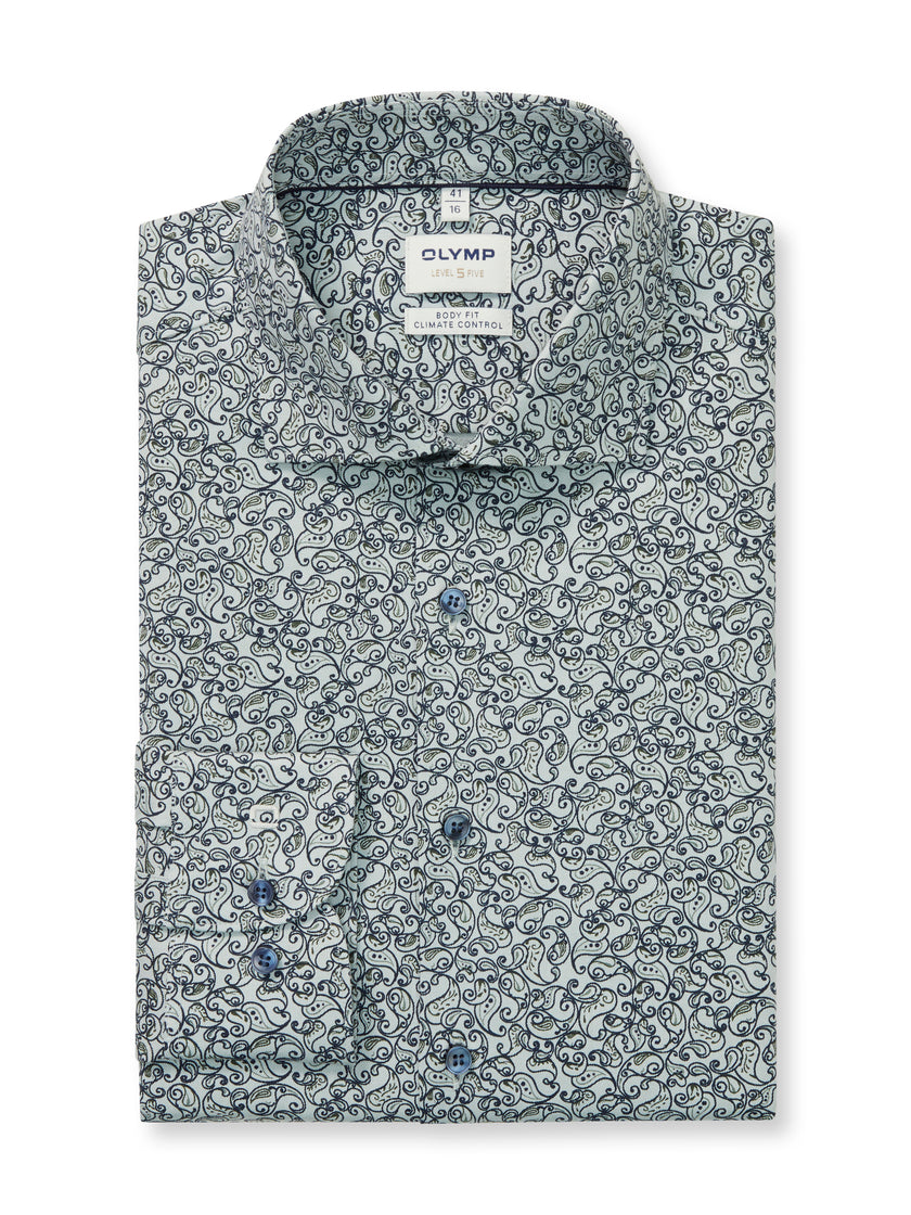 Langarmhemd - Body Fit