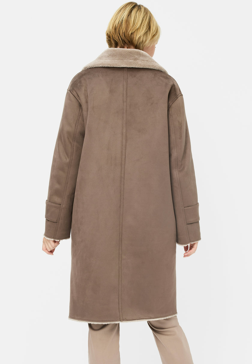 Kurzmantel - Webpelz