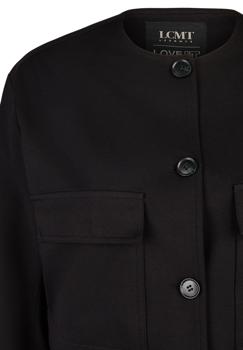 Kurzblazer - Zebra Noir