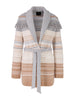 Strickcardigan - Fransen