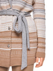 Strickcardigan - Fransen