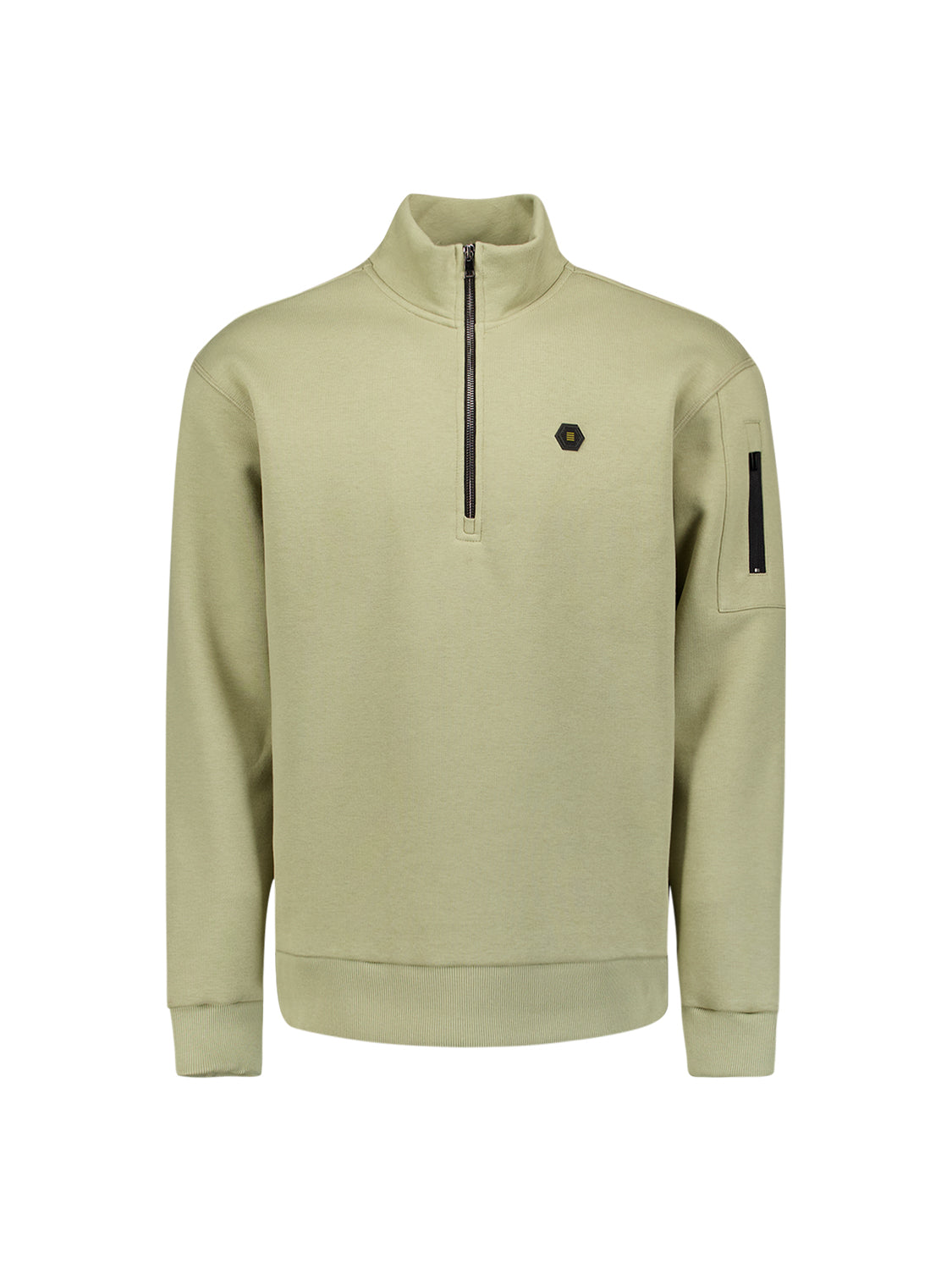 Sweatshirt - Stehkragen