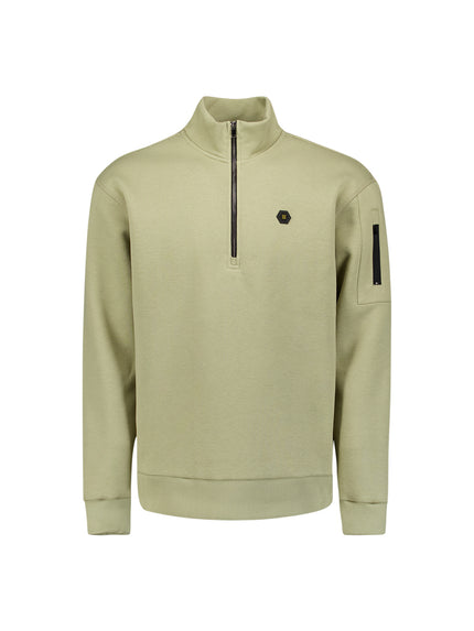 Sweatshirt - Stehkragen