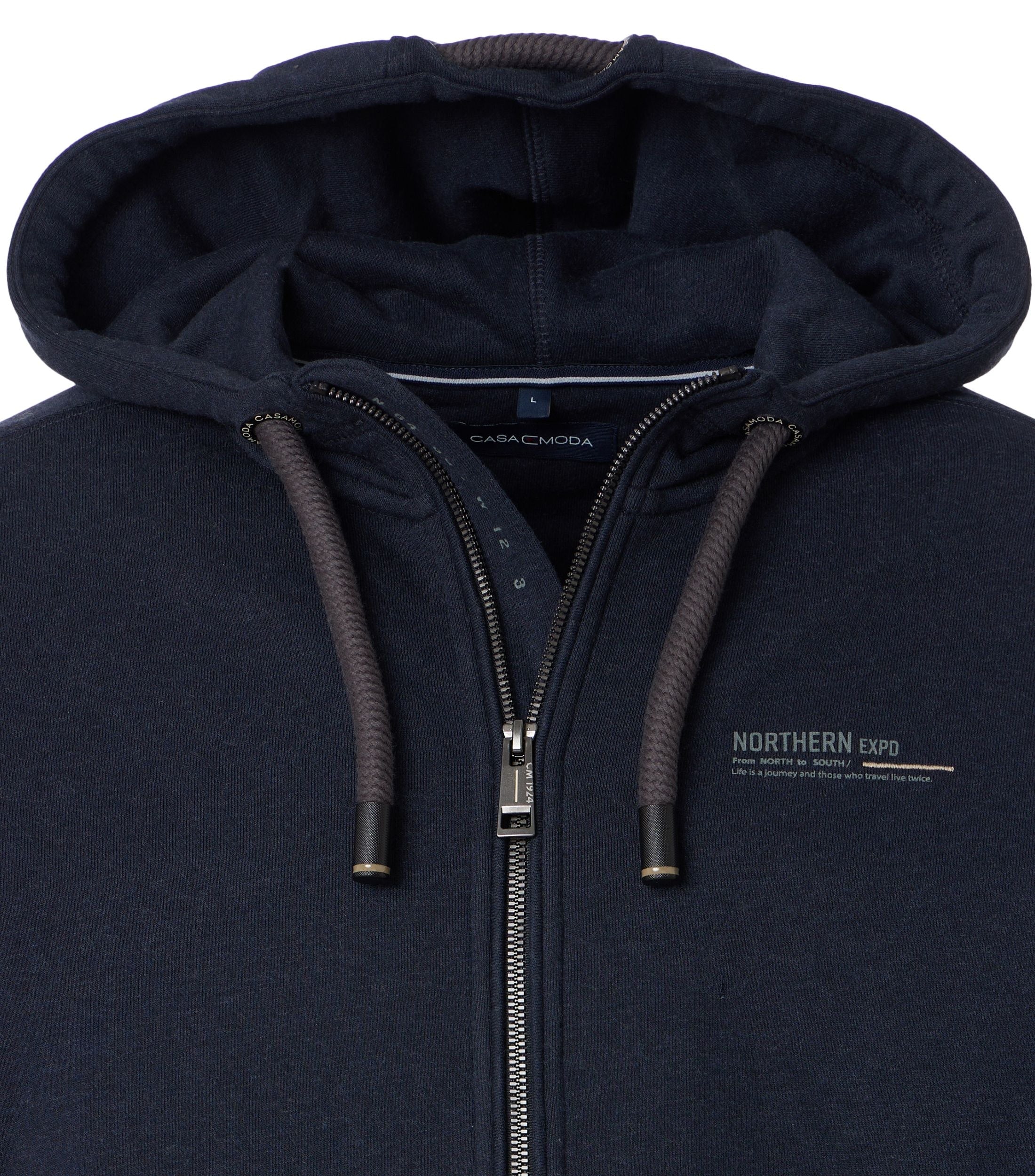 Sweatjacke - Kapuze