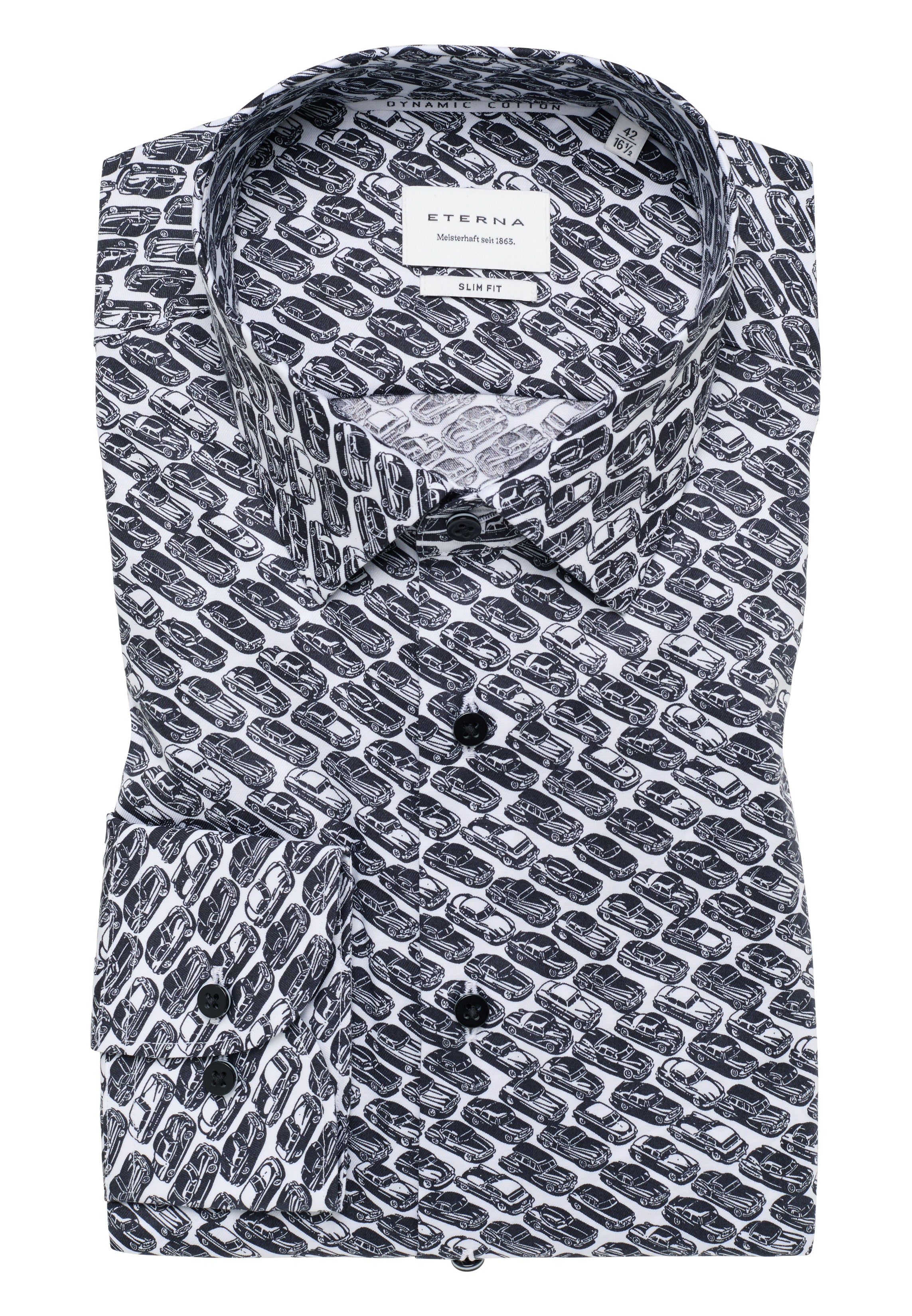 Langarmhemd - Slim Fit