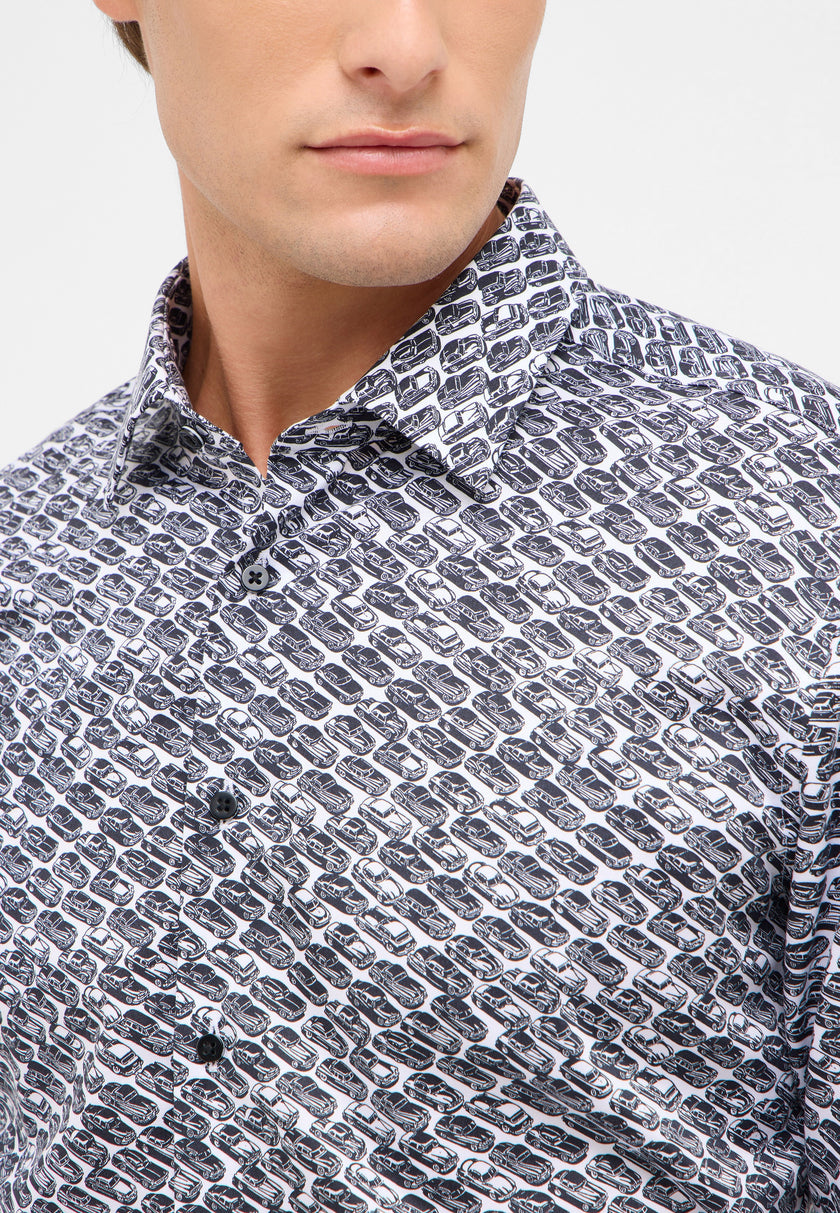 Langarmhemd - Slim Fit