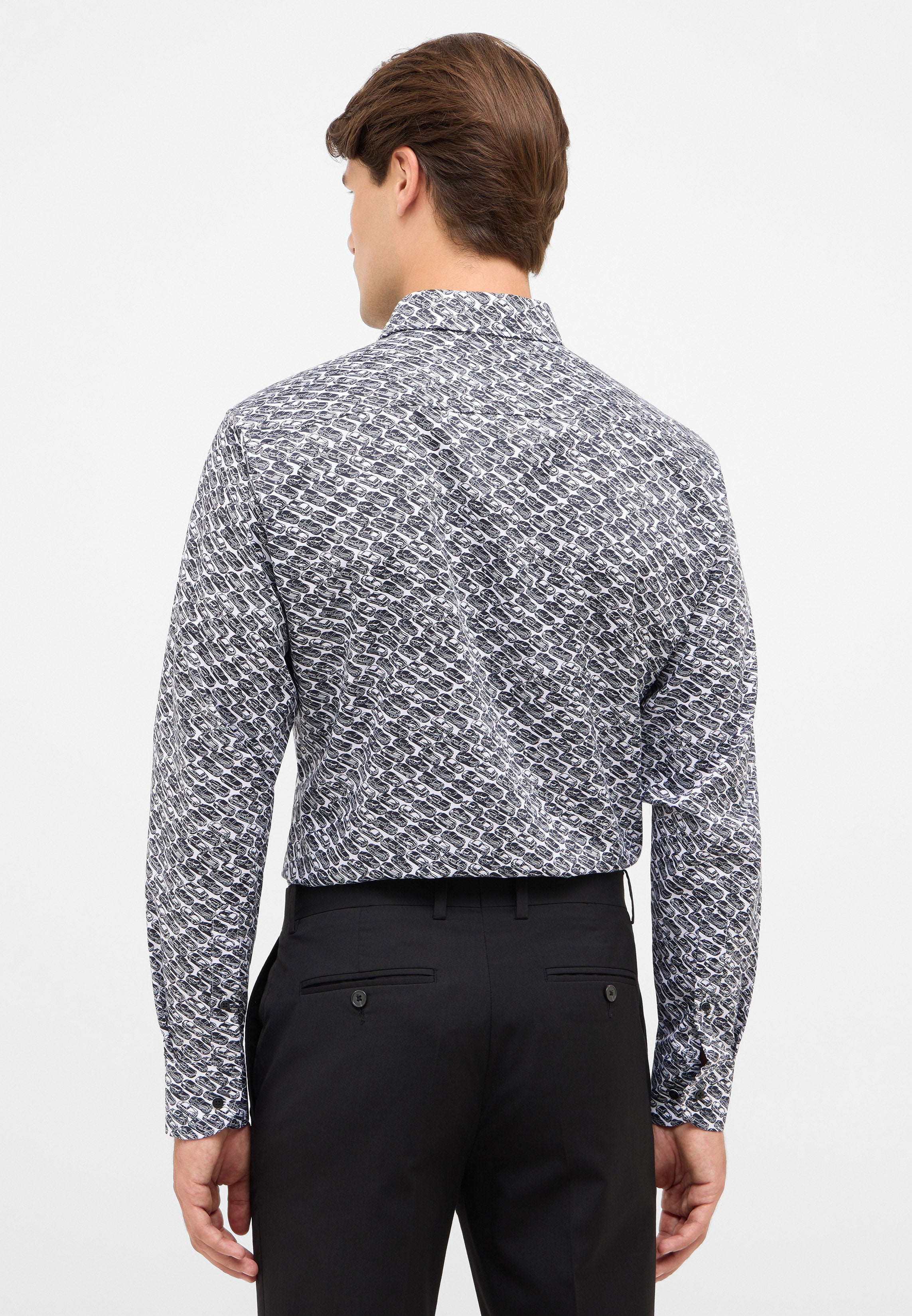 Langarmhemd - Slim Fit