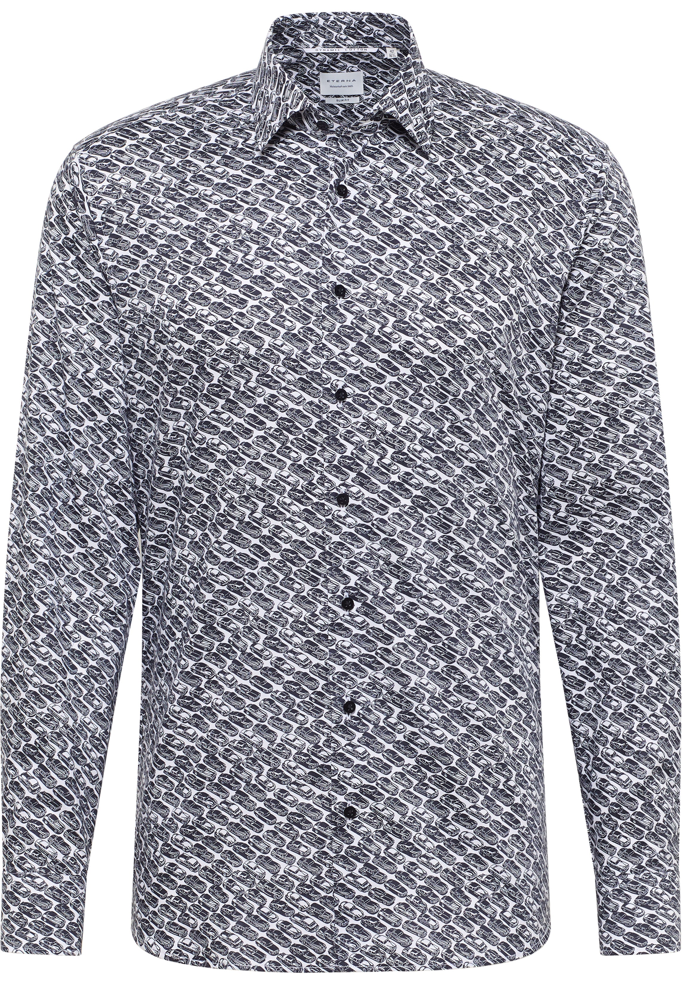 Langarmhemd - Slim Fit